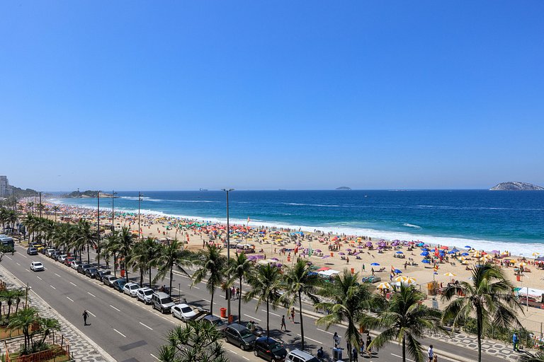 4 suítes frente mar em Ipanema - Ipa012