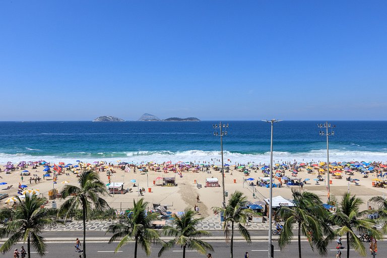 4 suítes frente mar em Ipanema - Ipa012