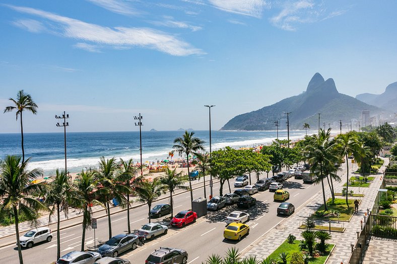 Apartamento frente-mar em Ipanema - Ipa035