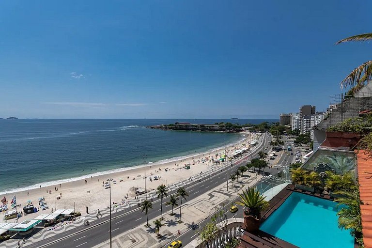 Attico fronte oceano a Copacabana - Cop012