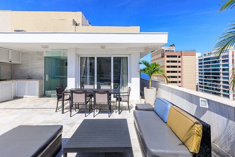 Beautiful 3 suites penthouse in Ipanema - Ipa018