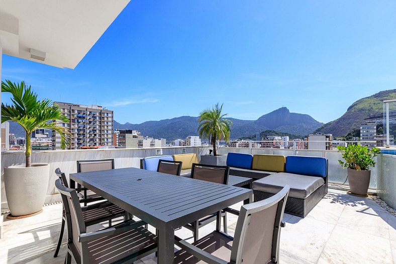 Beautiful 3 suites penthouse in Ipanema - Ipa018