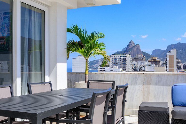 Beautiful 3 suites penthouse in Ipanema - Ipa018