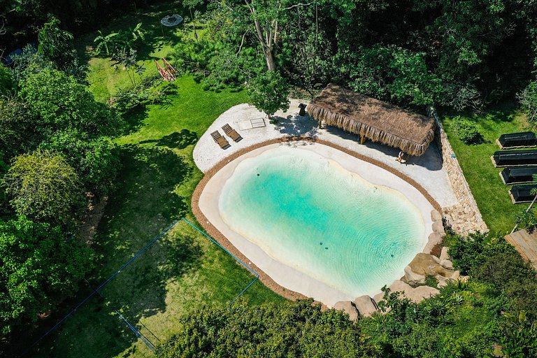 Bella casa con piscina a Serra do Rio - Ita006