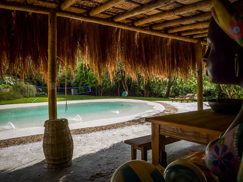 Bella casa con piscina a Serra do Rio - Ita006