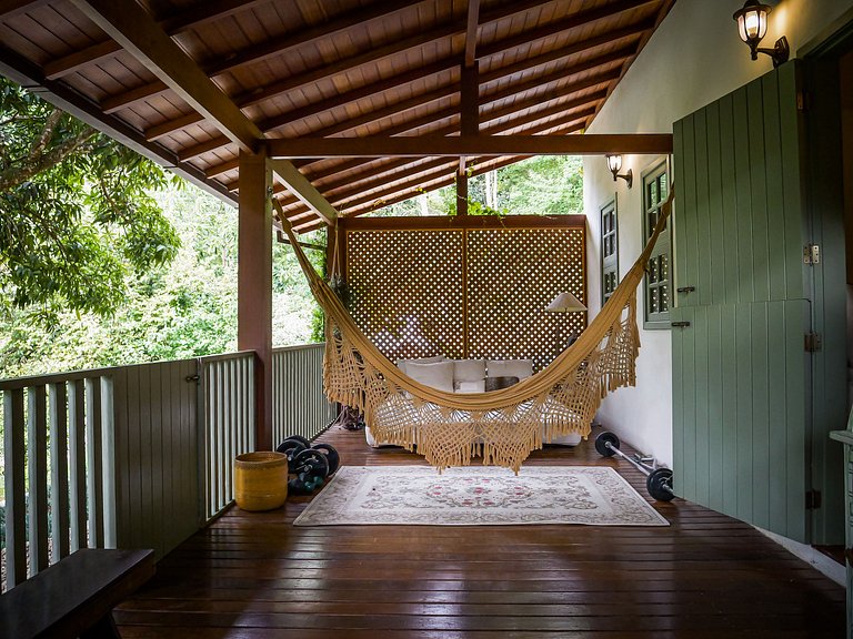 Bella casa con piscina a Serra do Rio - Ita006