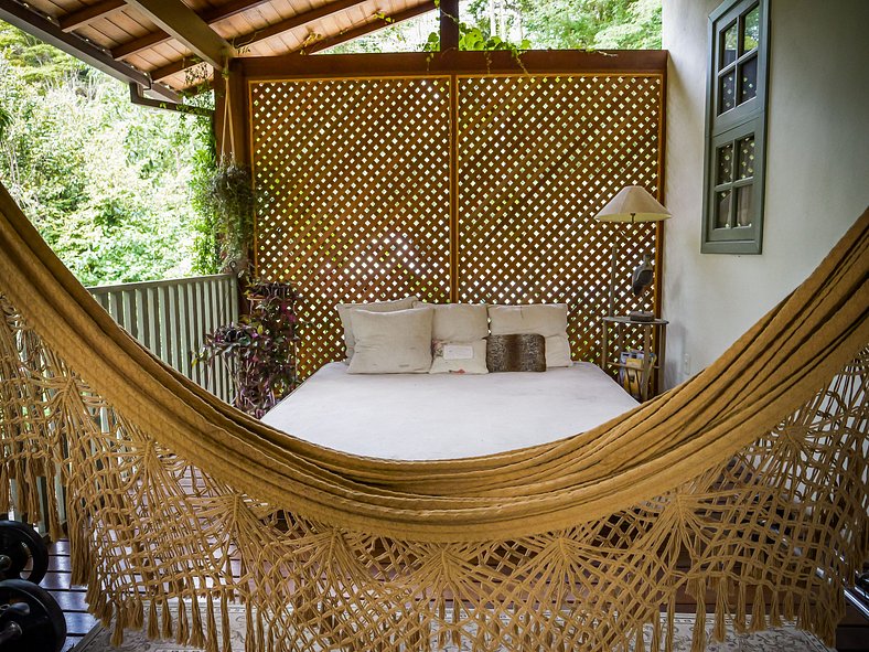 Bella casa con piscina a Serra do Rio - Ita006