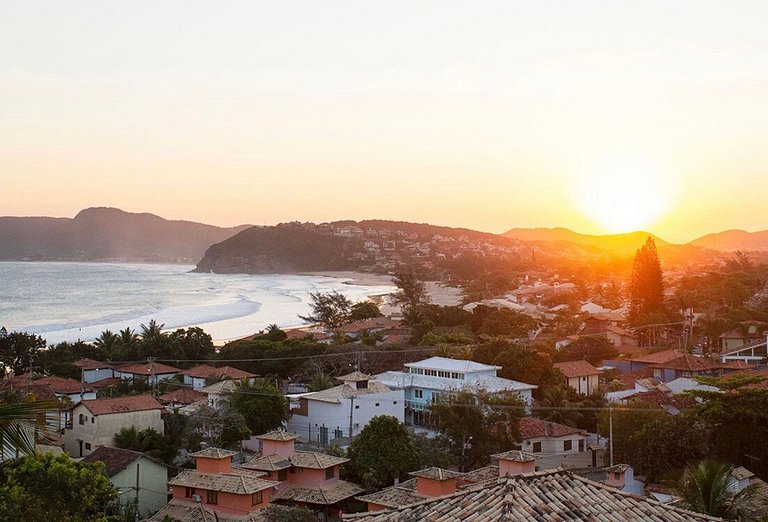 Belle maison avec vue panoramique à Búzios - Buz003