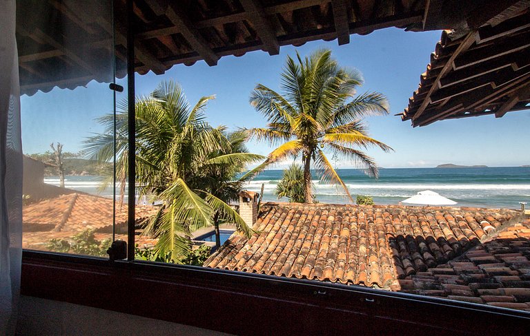 Belle maison en bord de mer à Geribá, Búzios - Buz028