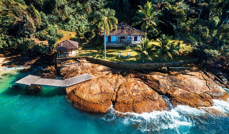 Belle Propriété sur l'Île d'Araújo, Paraty - Pty003