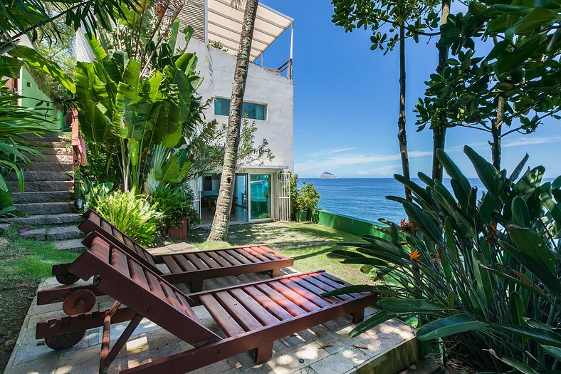 Casa com vista para o mar em São Conrado - Sco003