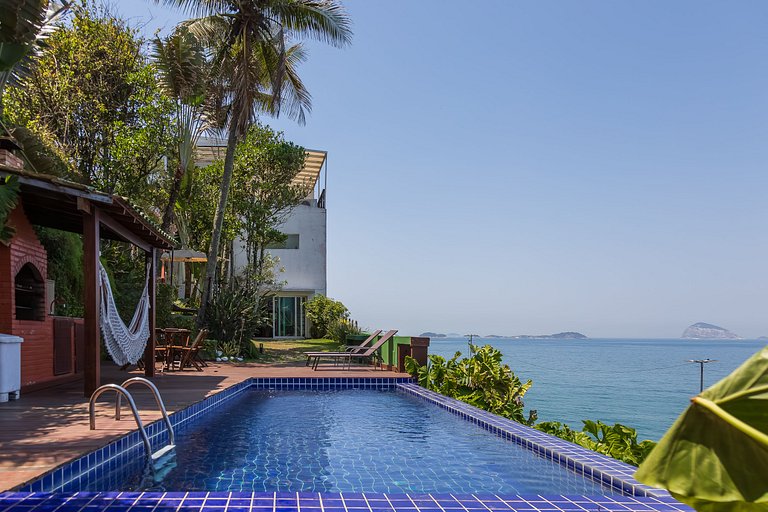 Casa com vista para o mar em São Conrado - Sco003