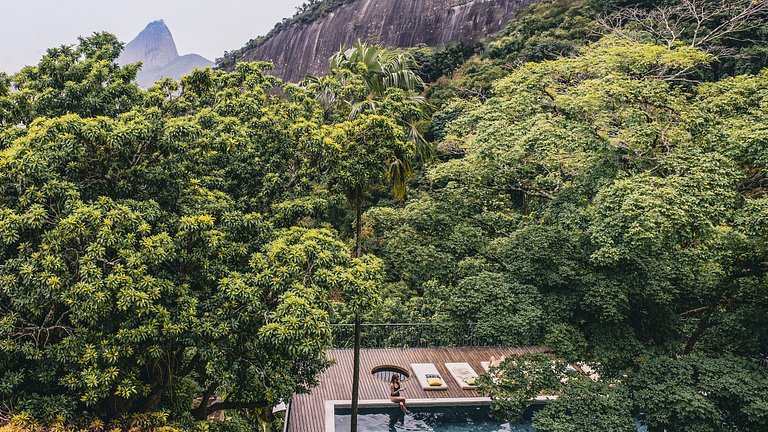 Casa estilosa de luxo em Santa Teresa - San005