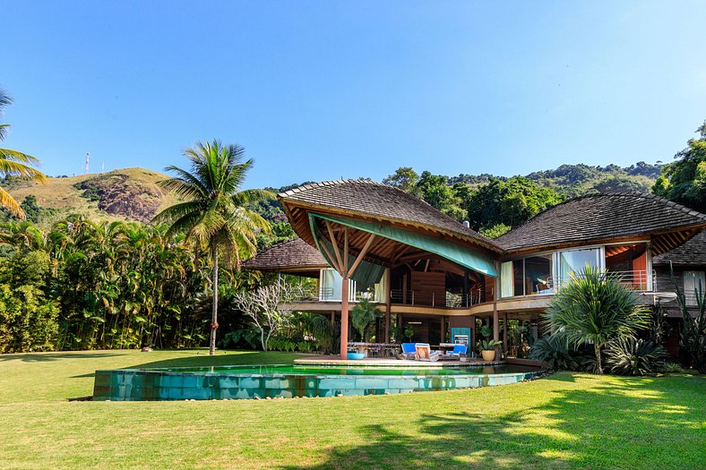 Casa Folha - Mansão de luxo em Angra dos Reis - Ang004