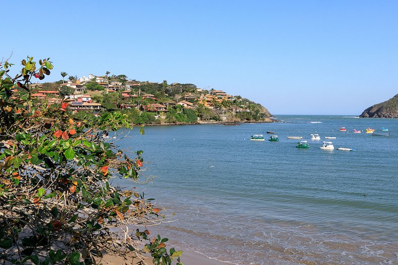 Casa fronte mare a Ferradura, Buzios - Buz025