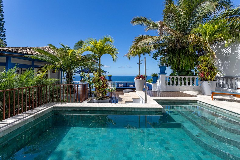 Casa icônica com vista mar em São Conrado - Sco002