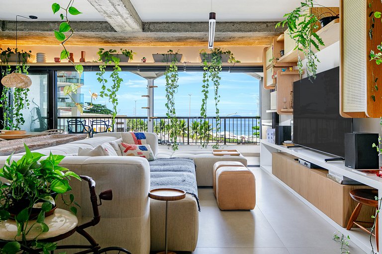 Charming seafront apartment in Ipanema - Ipa028
