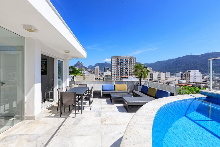 Cobertura Duplex com Piscina em Ipanema - Ipa018