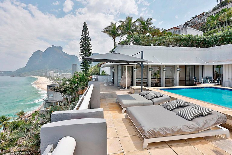 Fabulous villa with views in São Conrado - Sco007