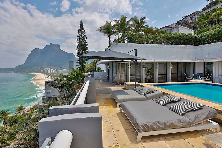 Fabulous villa with views in São Conrado - Sco007