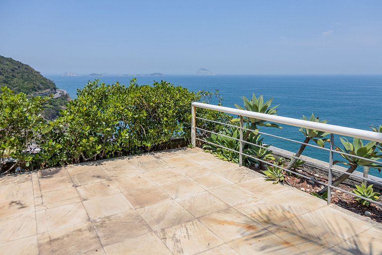 Fabulous villa with views in São Conrado - Sco007