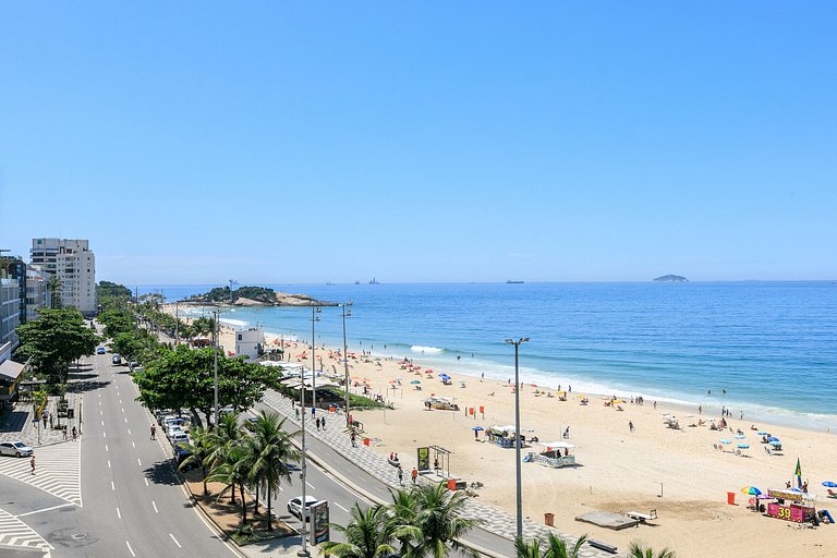 Grazioso penthouse fronte mare a Ipanema - Ipa014