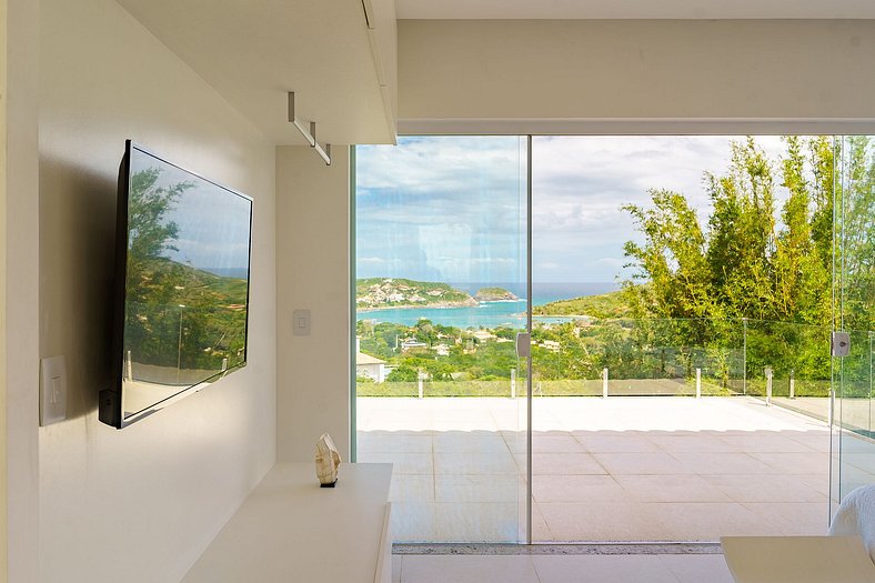 Hermosa casa con vista a Altos de Búzios - Buz017