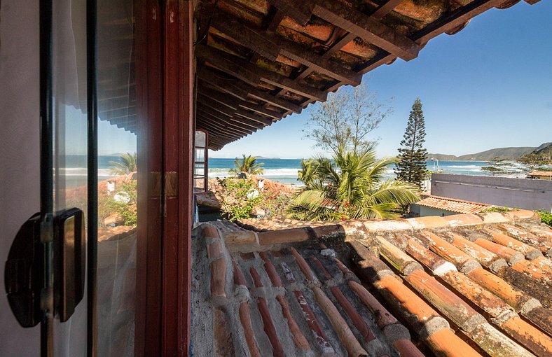 Hermosa casa junto al mar en Geribá, Búzios - Buz028