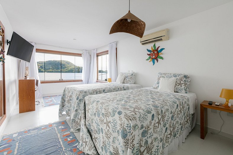 Hermosa villa frente al mar en Angra dos Reis con 9 Suites -