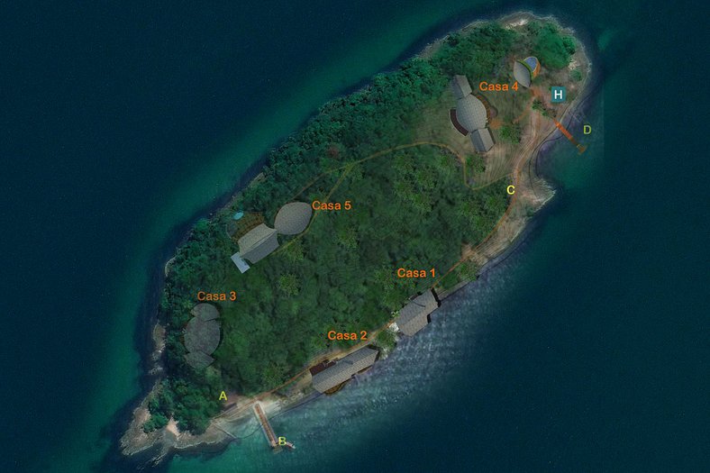 Isla paradisíaca en venta en Angra dos Reis - Ang026