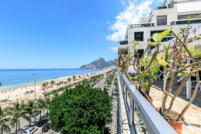 Joli penthouse en bord de mer à Ipanema - Ipa014