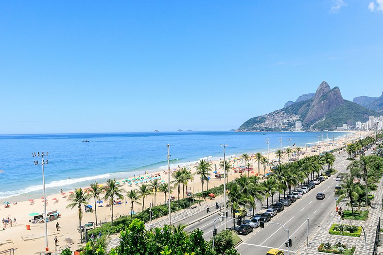 Linda cobertura na Vieira Souto Ipanema - Ipa014