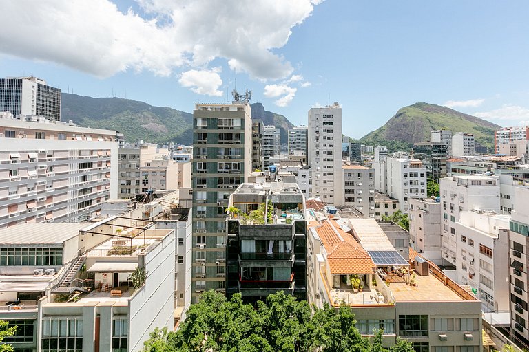 Lindo apartamento de 2 suites em Ipanema - Ipa009