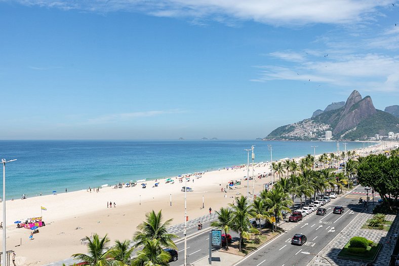 Lindo apartamento frente mar em Ipanema - Ipa003