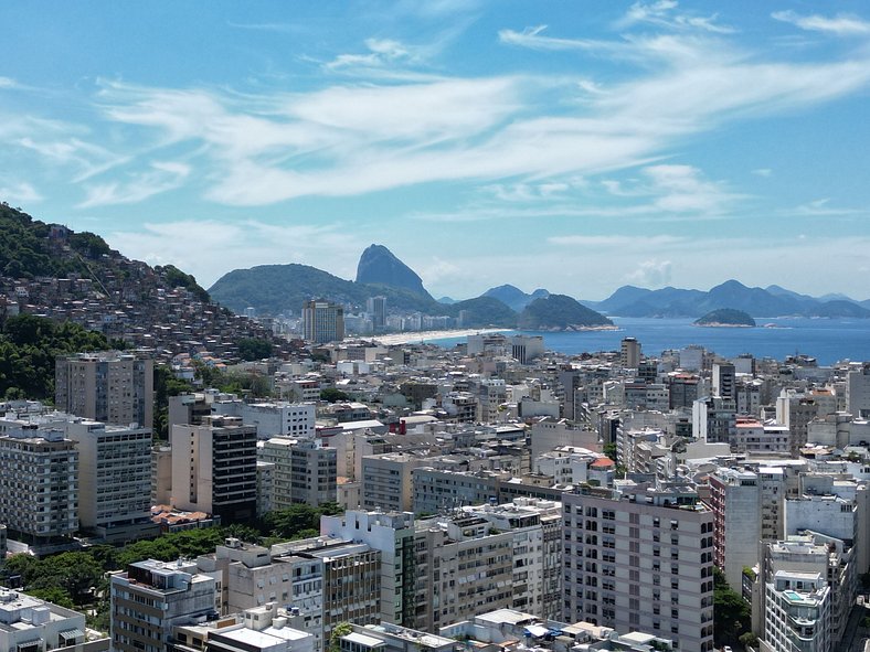 Lindo apartamento frente mar em Ipanema - Ipa003