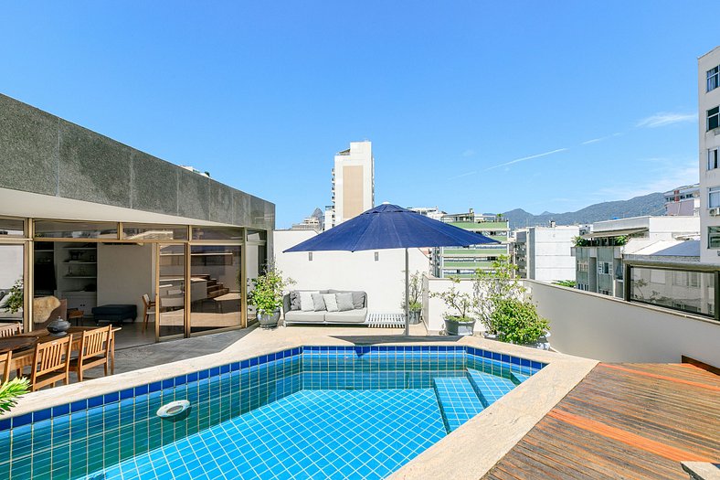 Penthose duplex con piscina a Ipanema - Ipa025