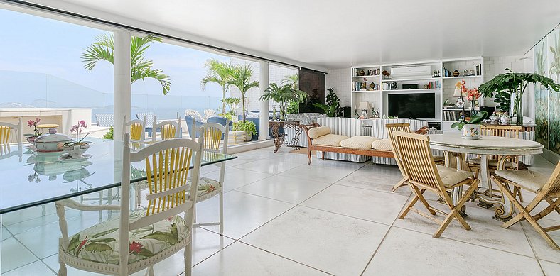 Penthouse a Ipanema con vista sull'oceano - Ipa005