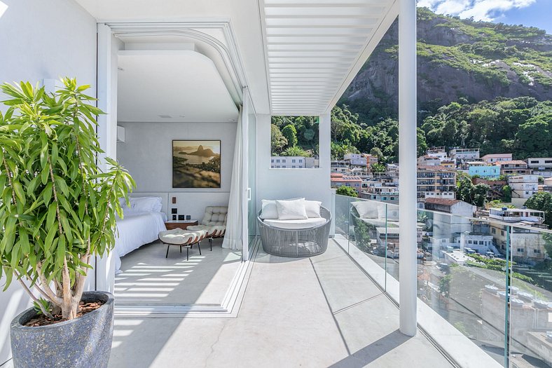 Penthouse avec vue sur la mer à Rio - Vid001