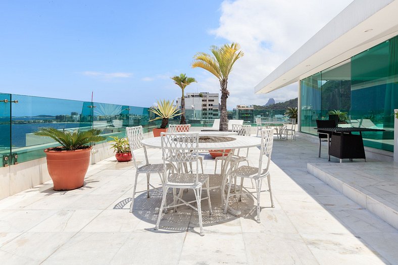 Penthouse avec vue sur l'océan à Copacabana - Cop005