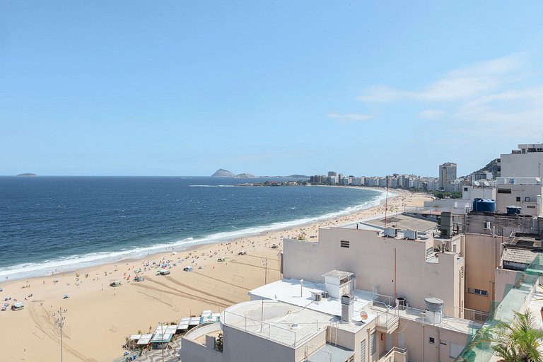 Penthouse avec vue sur l'océan à Copacabana - Cop005