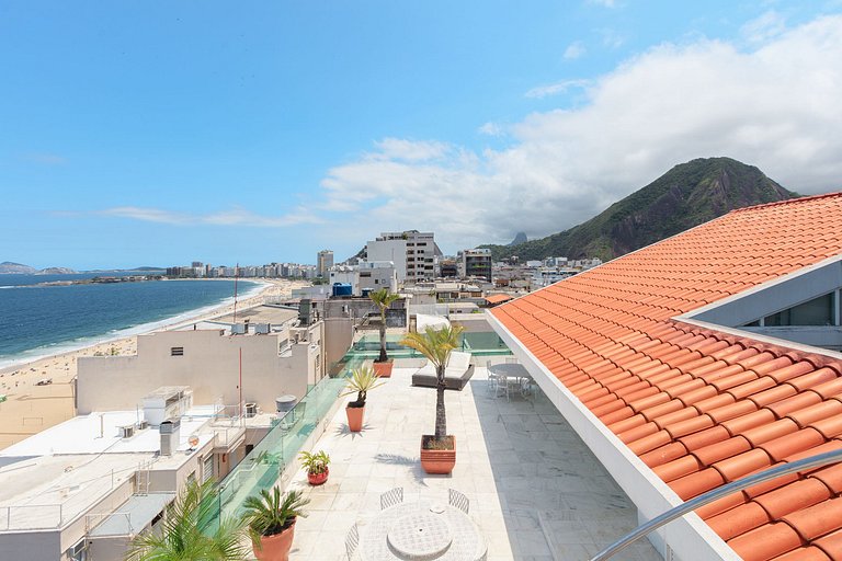 Penthouse avec vue sur l'océan à Copacabana - Cop005