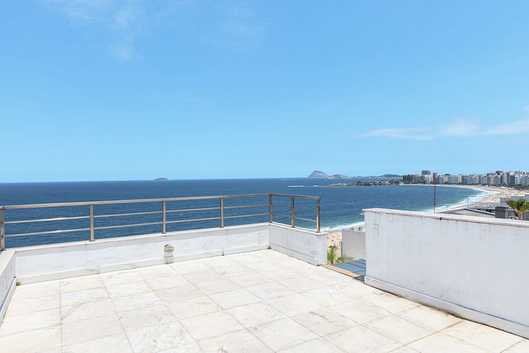 Penthouse avec vue sur l'océan à Copacabana - Cop005