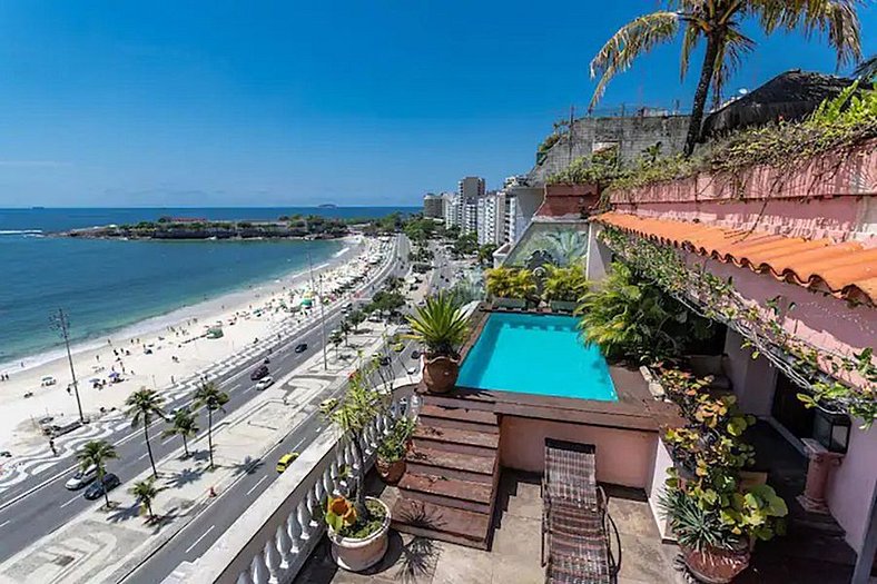 Penthouse frente al mar en Copacabana - Cop012