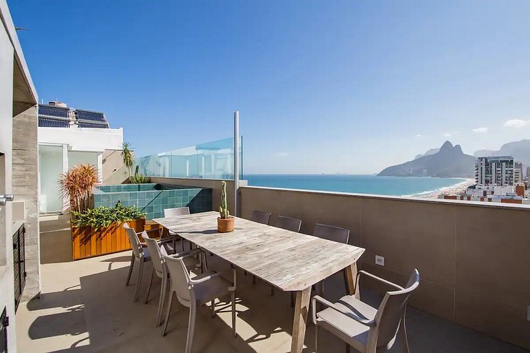 Penthouse frente al mar en Ipanema - Ipa001