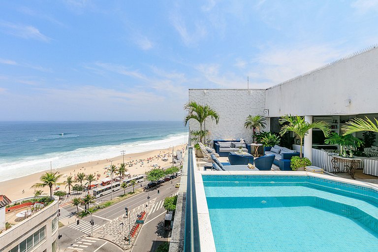 Penthouse in Ipanema with ocean view - Ipa005