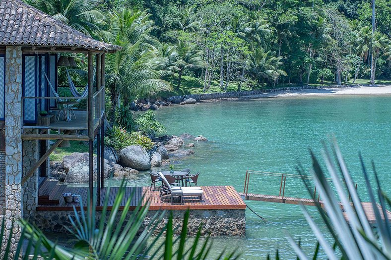 Pty002 - Villa y loft junto al mar en Paraty