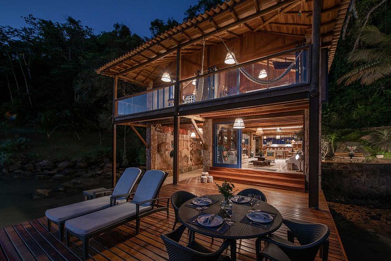 Pty002 - Villa y loft junto al mar en Paraty