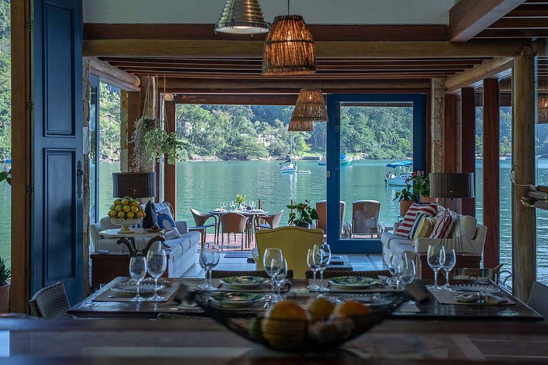 Pty002 - Villa y loft junto al mar en Paraty