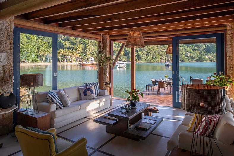 Pty002 - Villa y loft junto al mar en Paraty