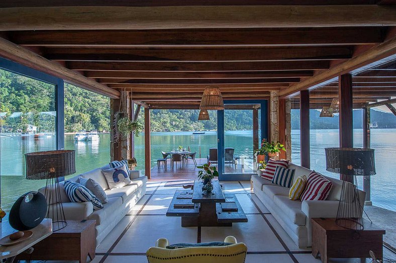 Pty002 - Villa y loft junto al mar en Paraty